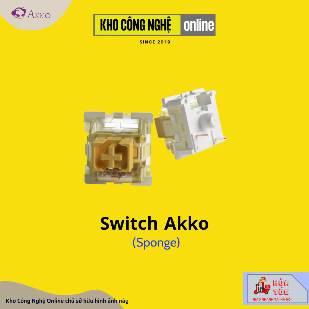 Công tắc bàn phím Switch AKKO CS dùng cho bàn phím cơ (1 hộp 45 Switch)