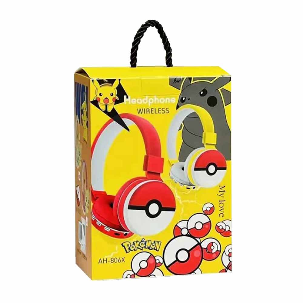 The Pikachu Gaming Headsets Bluetooth Headphone Wireless Headset Stereo Earphone Mic