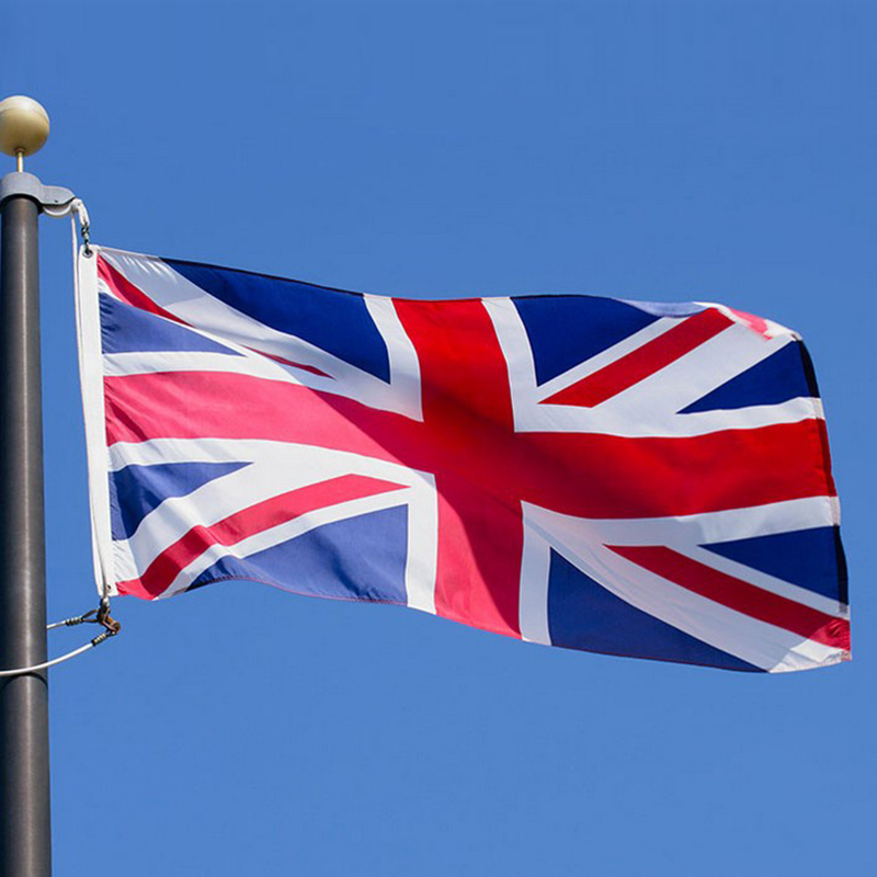 thumbnail image 2 of 2x Union Jack Flag Sticker Decals – Black Camo UK Flag For Car, Biker, Laptop 2 of 6