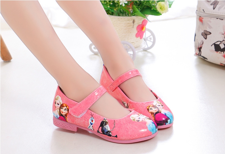 Giày búp bê bé gái hình Elsa - Mẫu mới ON96