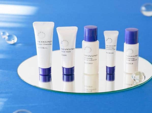 Set dưỡng trắng da transino mini giảm nám 5 sản phẩm
