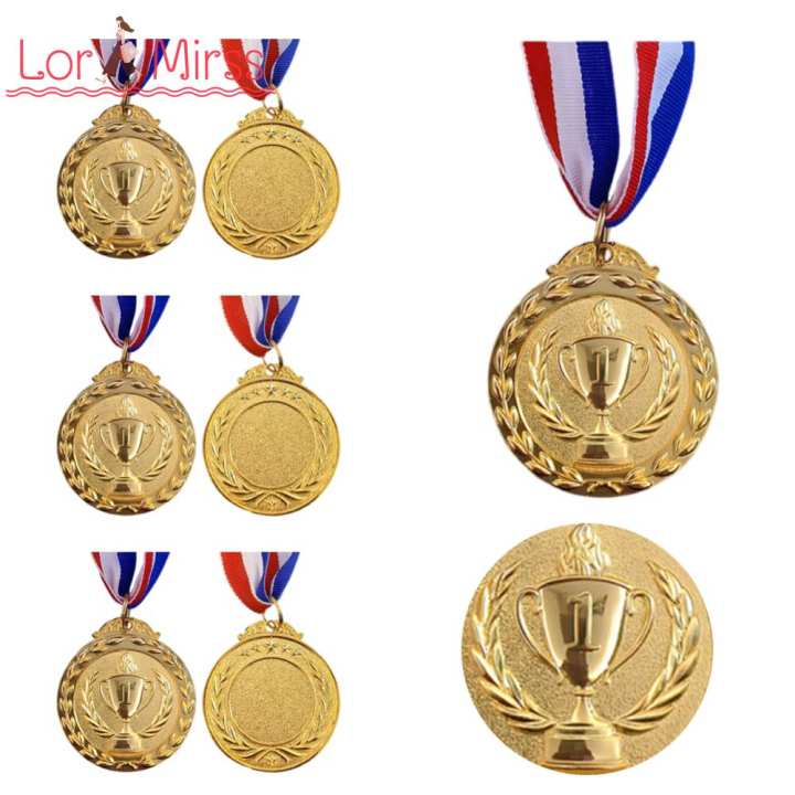 Huy chương vàng hợp kim kẽm chất lượng cao cho thành tích thể thao với văn bản và thiết kế thanh lịch tùy chỉnh