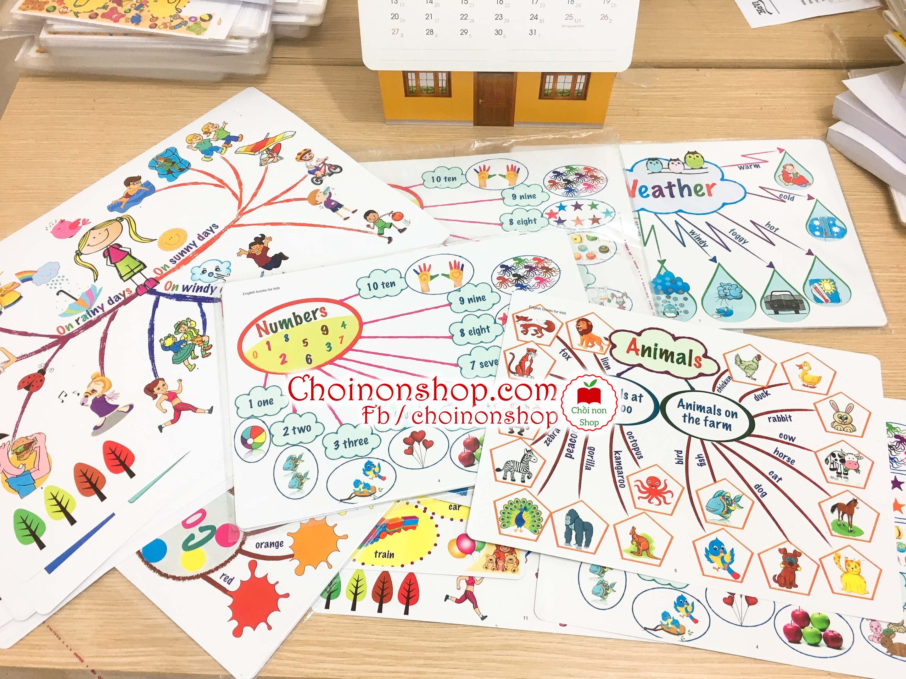 Học liệu - Mind map - 11 chủ đề