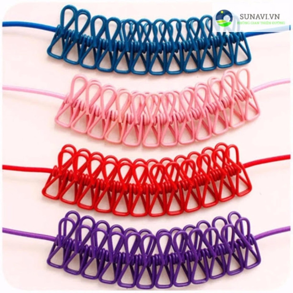 Dây phơi đồ có kẹp sắt thông minh - ThingKids