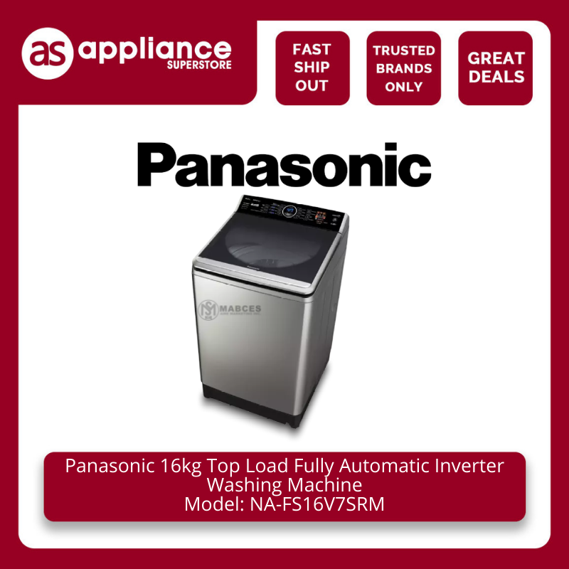 Panasonic 16kg Top Load Fully Automatic Inverter Washing Machine NA