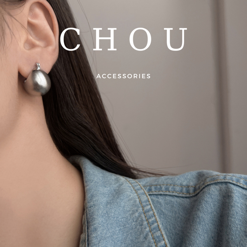 Bông Tai, Khuyên Tai Quả Cầu Basic | CHOU ACCESSORIES |