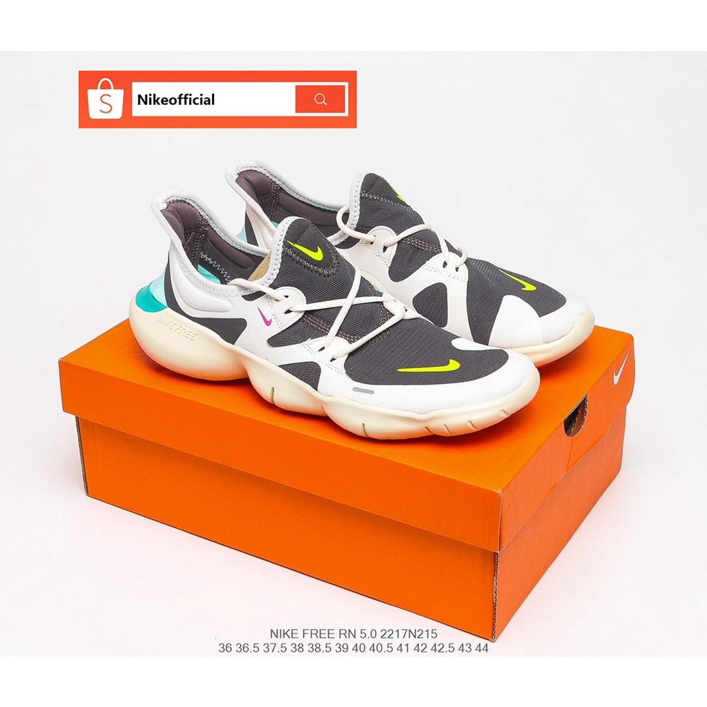 Original Nike Free RN Flyknit Barefoot 5.0 Gray Air Cushion Casual Shoes For Men women Lazada PH