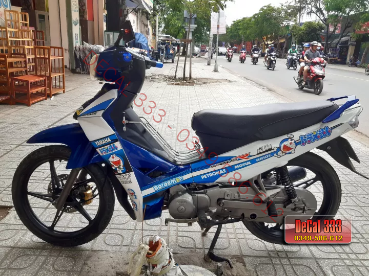 Tem Rời SIRIUS DOREMON XANH 892001 (Tem Chế 3 Lớp Chống Phai Màu)