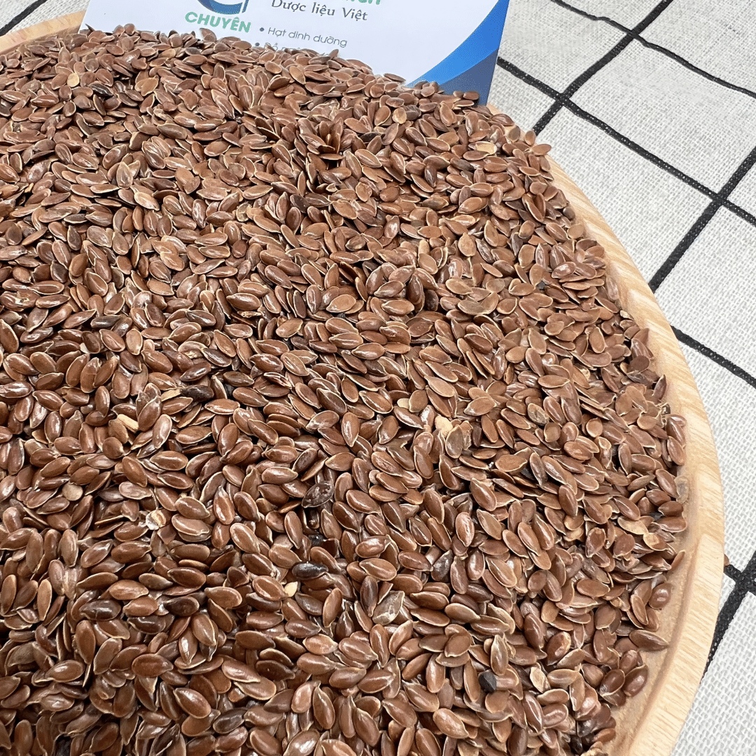 500g Hạt lanh nâu Canada hữu cơ