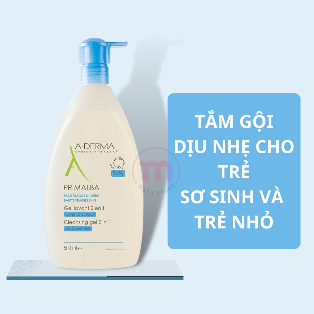 Sữa Tắm Aderma Giảm Mụn Lưng 500ml