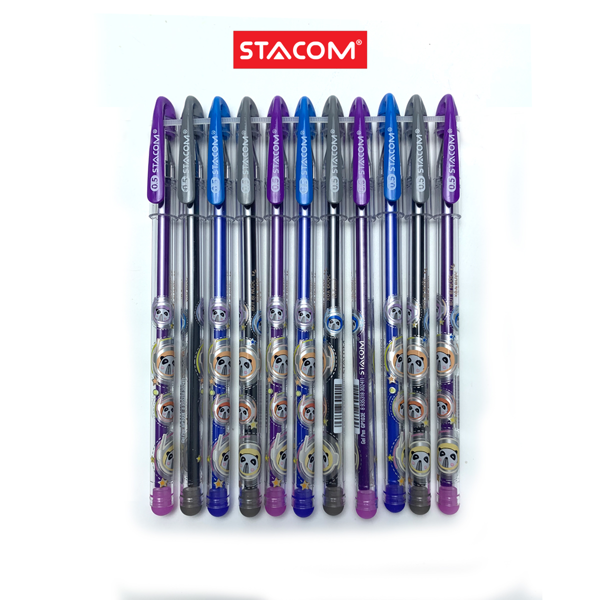 Bút bi mực nước STACOM GP103E 0.5mm