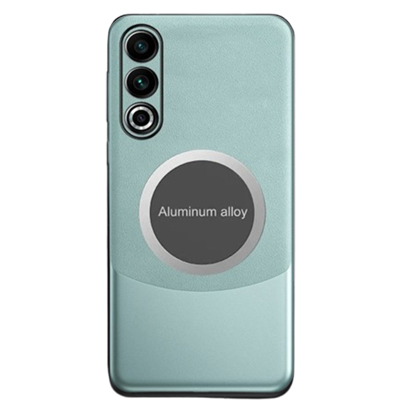 For Oneplus ACE 3V Phone case 360 Degrees Protection Leather Soft Border Anti-fingerprint Color Blocking Design Car Navigation Holder Ring For Oneplus ACE 3 Cover casing HP.
