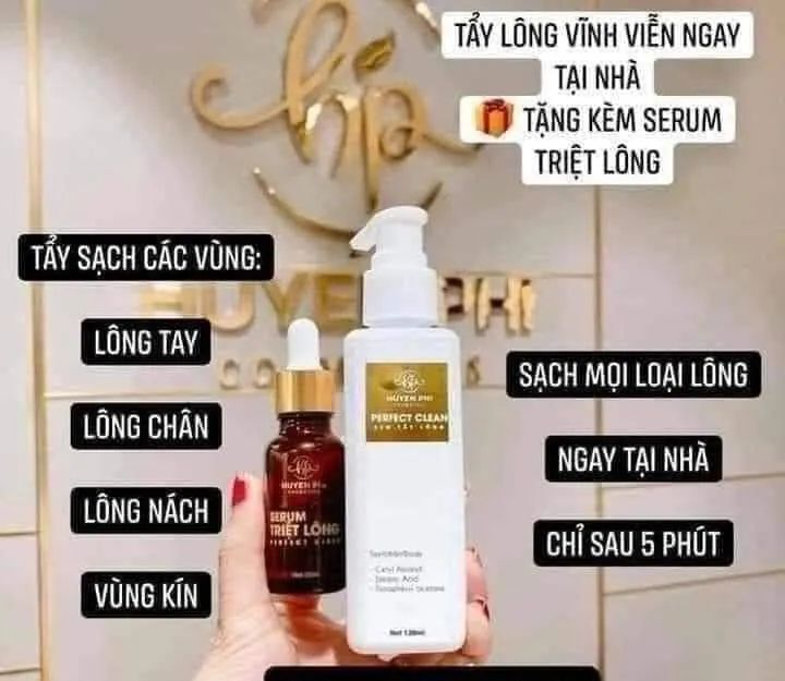 [ Tem Điện Tử ] Kem tẩy lông Huyền Phi Chính Hãng