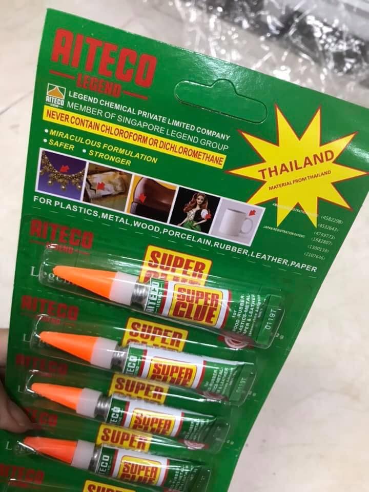 SET 2 Lọ Keo dán đa năng Super Glue siêu dính