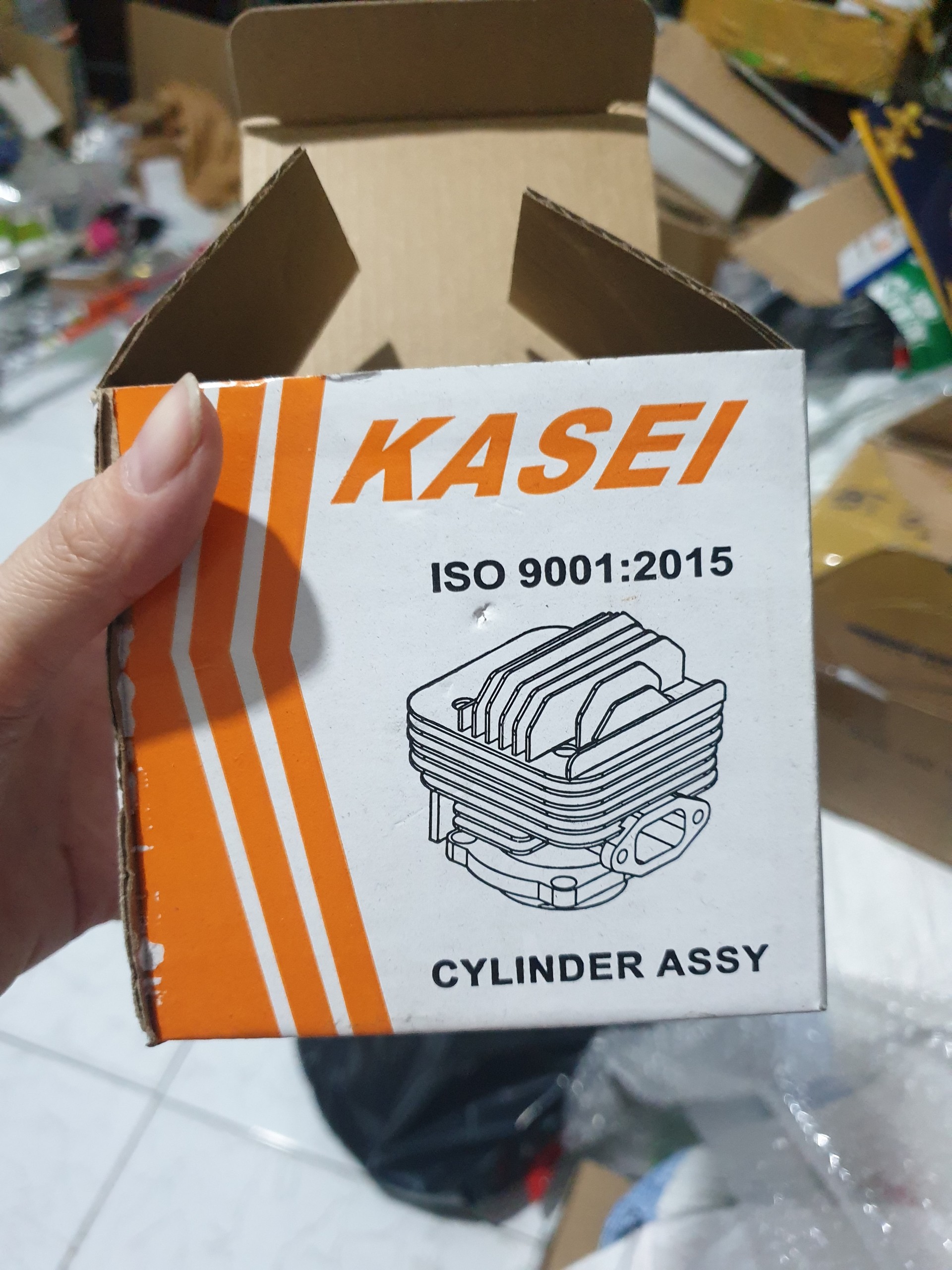 Bộ Nòng ( Hơi) Xylanh máy cắt cỏ 430 KASEI. NÒNG 40LY