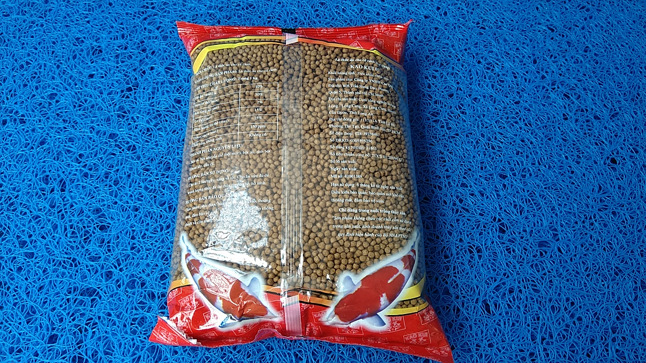 Thức ăn cá cảnh Kaokui, bịch 500gr.