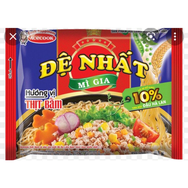Compo 5 gói mì đệ nhất  thịt bầm(83g)