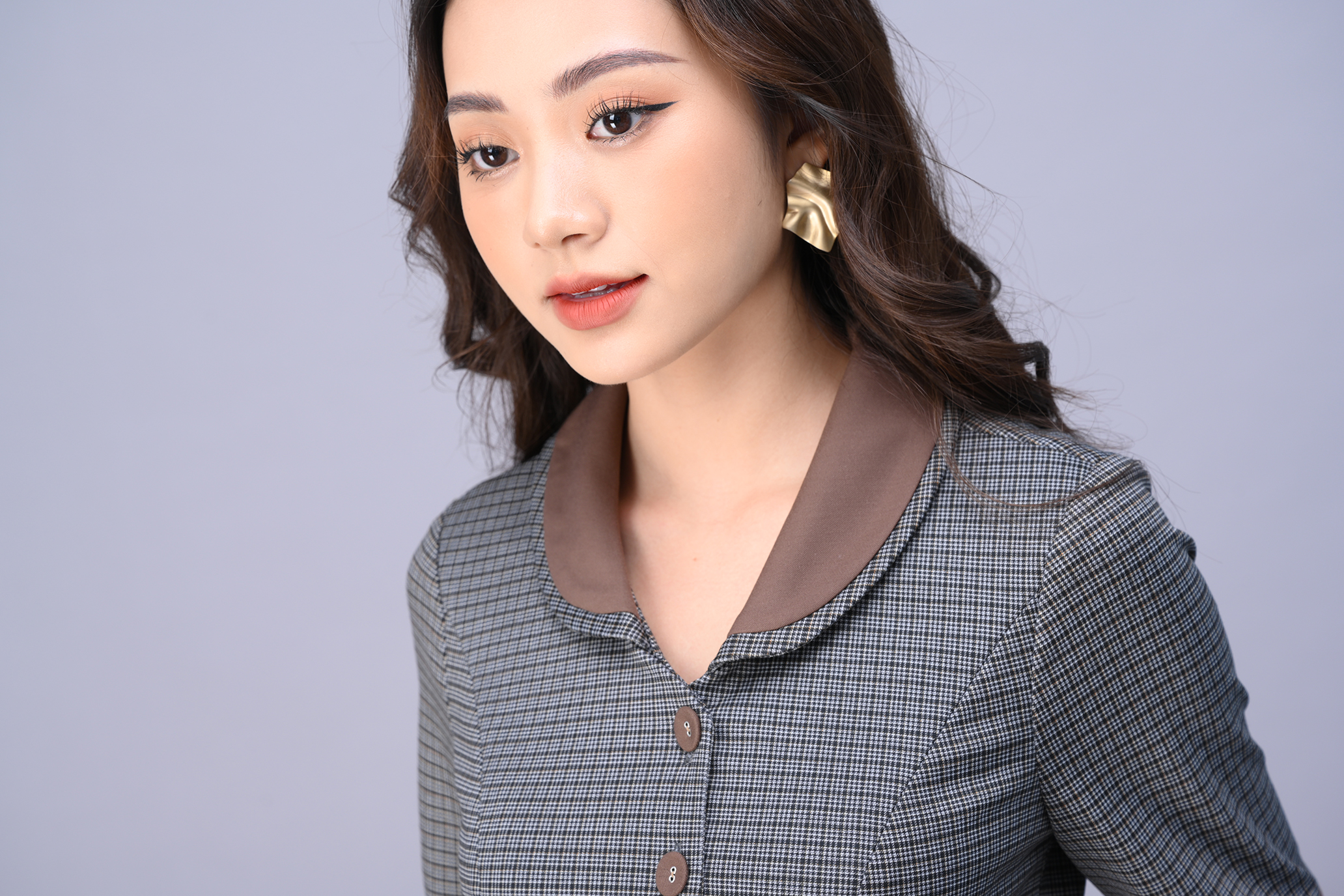 Bộ Đồ Vest Nữ Công Sở Cao Cấp LUPERI LFSB499