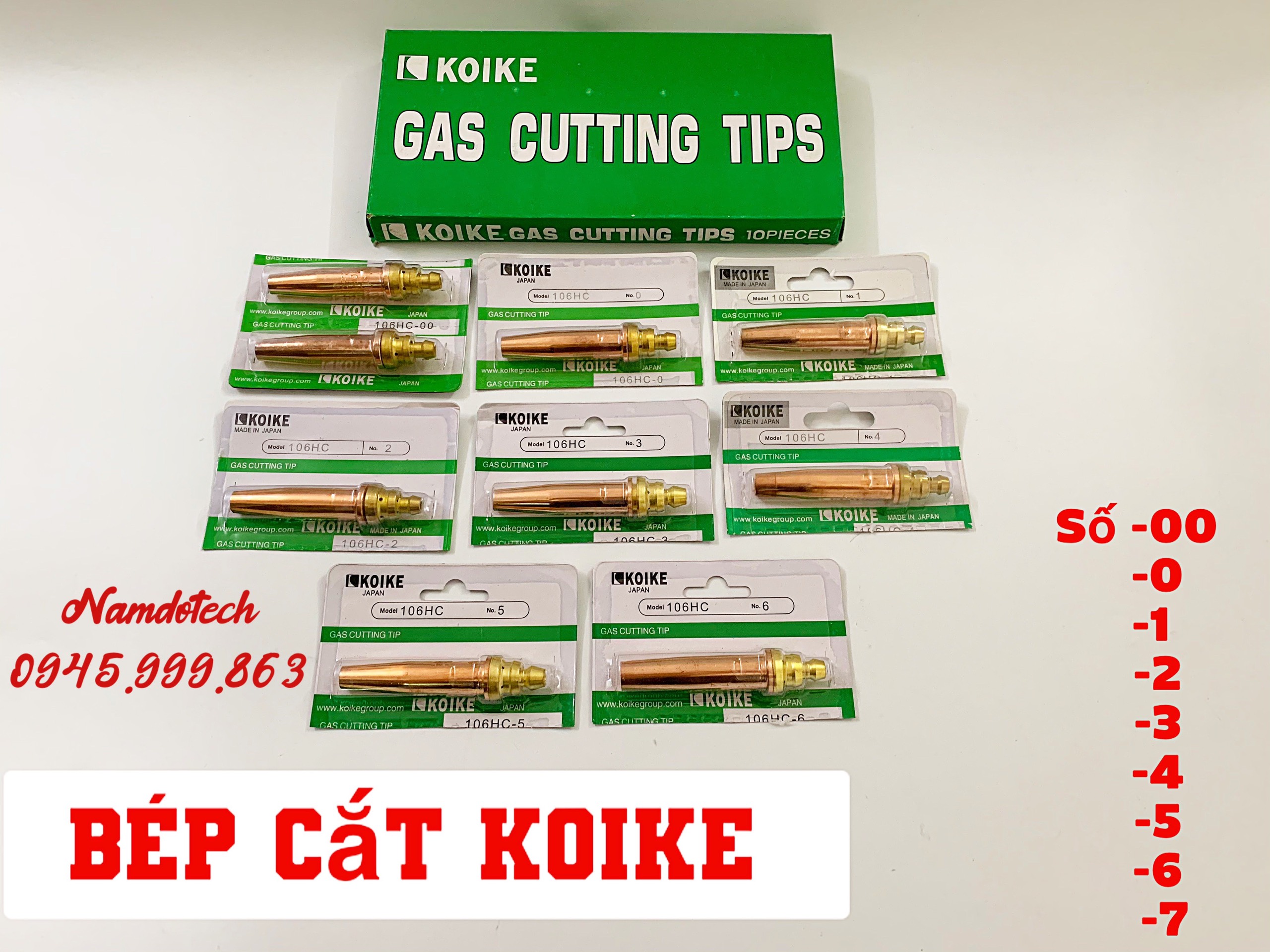 Bép Cắt Oxy Gas KOIKE - Bép cắt Gió Đá