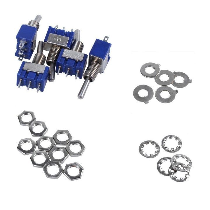 Công Tắc Gạt MTS-103 3 Chân 3 Vị Trí 2A 250VAC