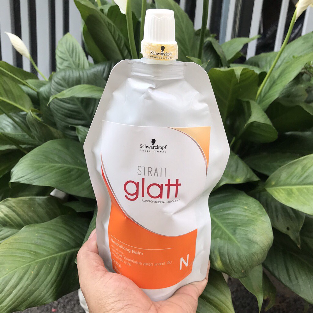 [HCM]Thuốc duỗi tóc Schwarzkopf Glatt 400mlx2 ( Thái Lan) ( nguyên cặp)
