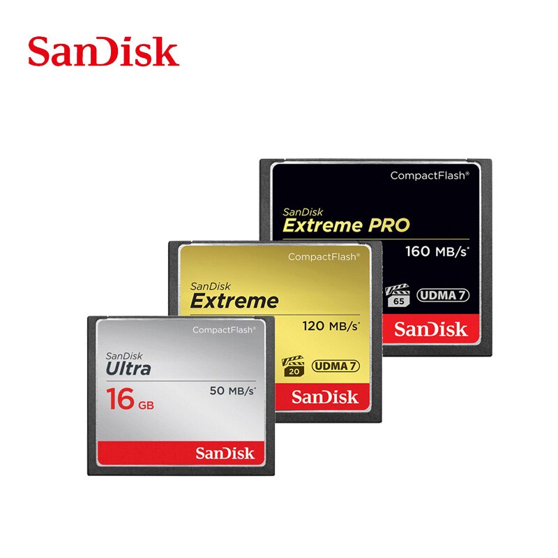 SanDisk Memory Card 16GB CF card extreme PRO 32GB High Speed 64GB compact  flash card for DSLR and HD Camcorder 128GB UHYY c | Lazada PH