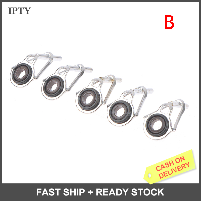 IPTY 5 chiếc khuyên cần câu đầu tiên Bộ dụng cụ dẫn mắt để câu cá ngoài trời