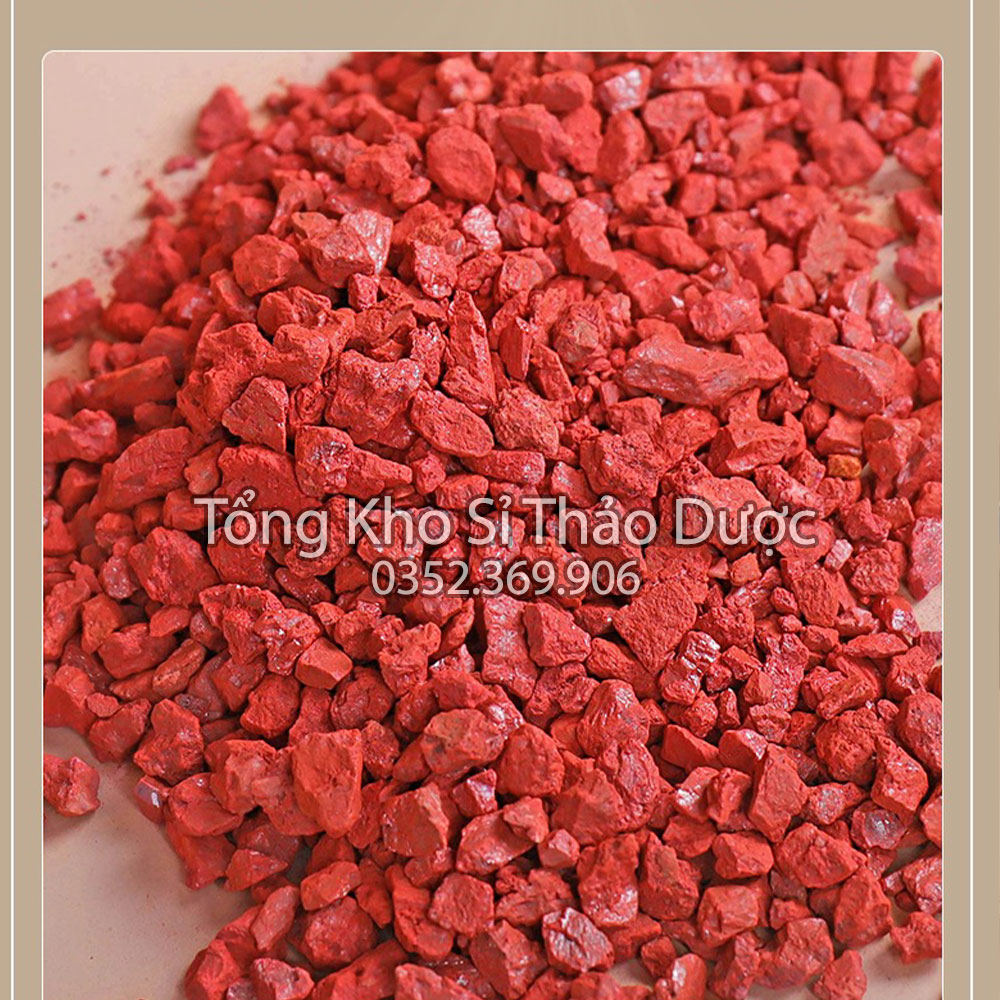 Đá chu sa nguyên chất 1kg (Đan sa, xích đan)