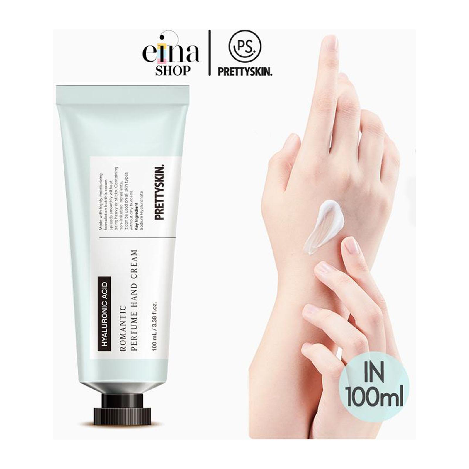 Einashop Prettyskin Romantic Perfume Hand Cream Hyaluronic Acid