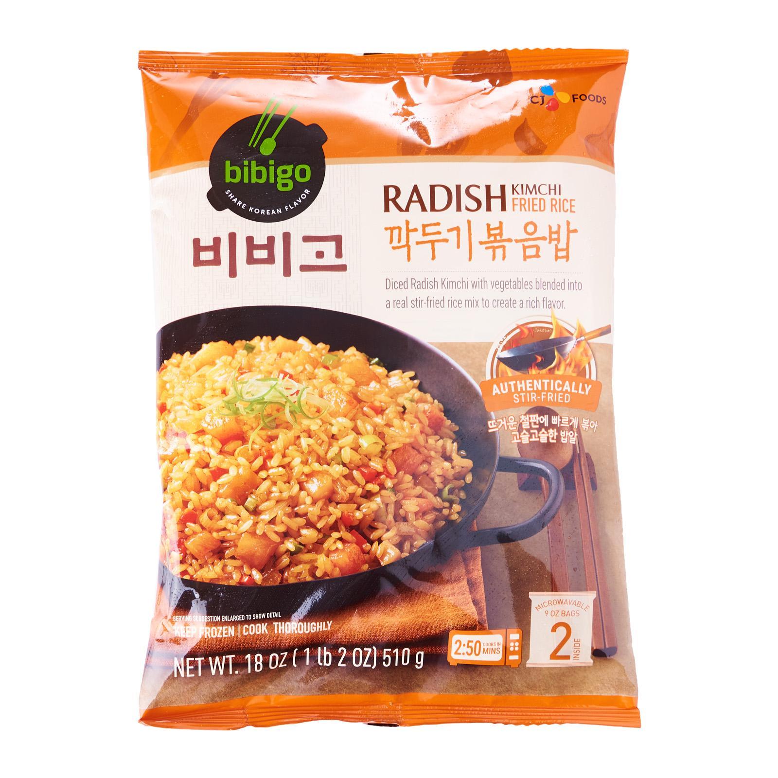 CJ Bibigo Kimchi Radish Fried Rice Frozen Lazada Singapore