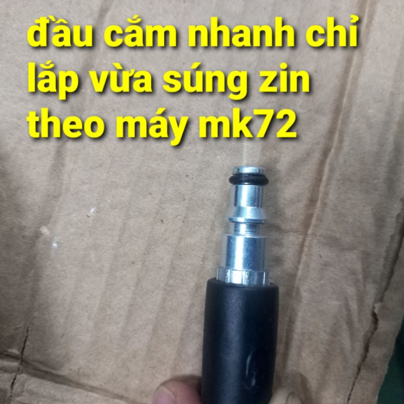 dây rửa xe cho máy kachi mk72, mk73 ( ren + nhanh )