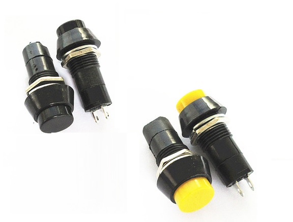 Công tắc đèn dạng nhấn nhả PBS-11A phi 12mmm