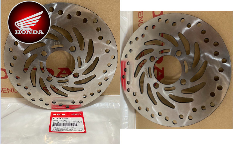 Đĩa phanh dầu trước WAVE 110 dùng chung Future 125 (45251KWWB11)