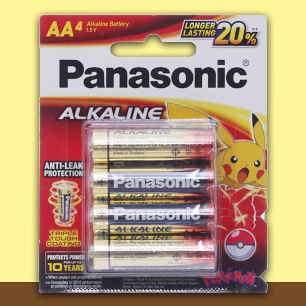 Chính Hãng - Pin AA / Pin AAA Panasonic Alkaline 1,5 V(Vỉ 2 viên/ vỉ 4 viên)