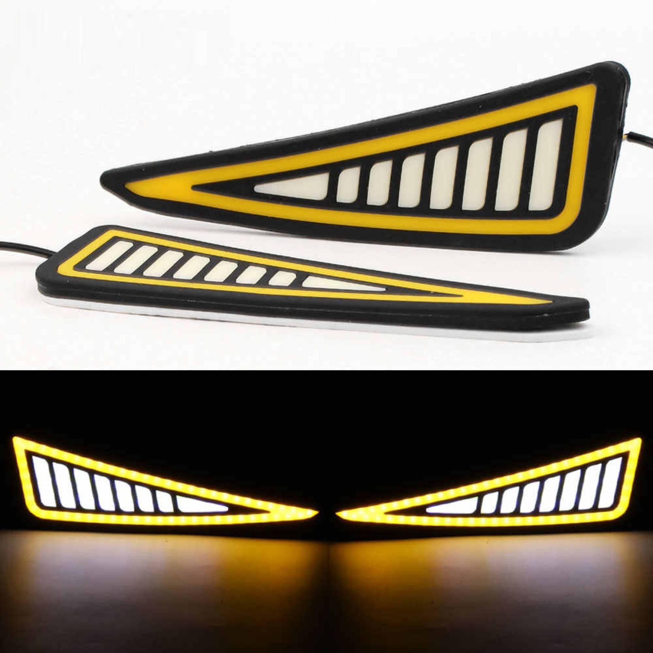 Motorcycle Body Indicator LED Strip sticker Lights | Daraz.com.bd