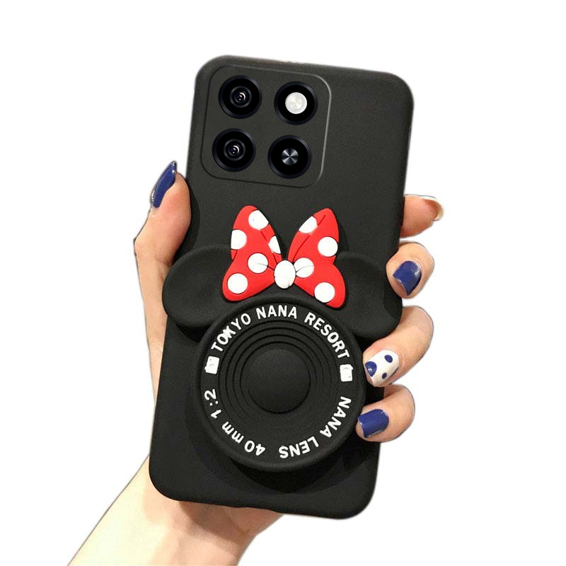 For ZTE Blade A35 A55 Case Fashionable Cartoon Mickey Mirror Dustproof Smooth For Blade A55 A35 Back Cover. 