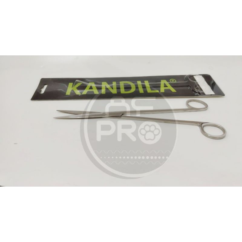 Gunting Lurus KANDILA SLIM aquascape panjang 25cm