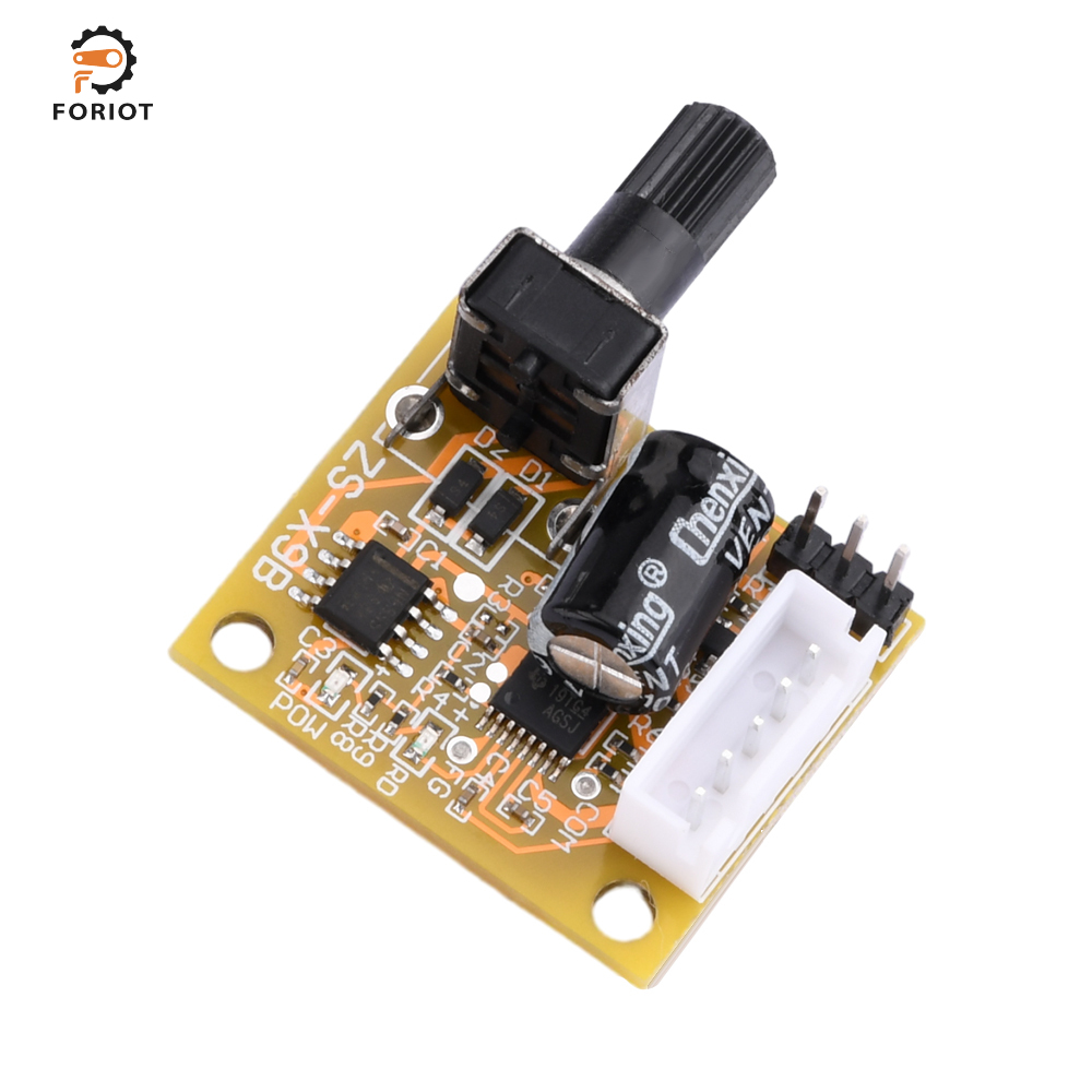 Foriot Dc5V-12V 15W Bldc 3-Phase Dc Brushless Hall-Less Motor Driver Module Dc Motor Governor Motor Driver Boards