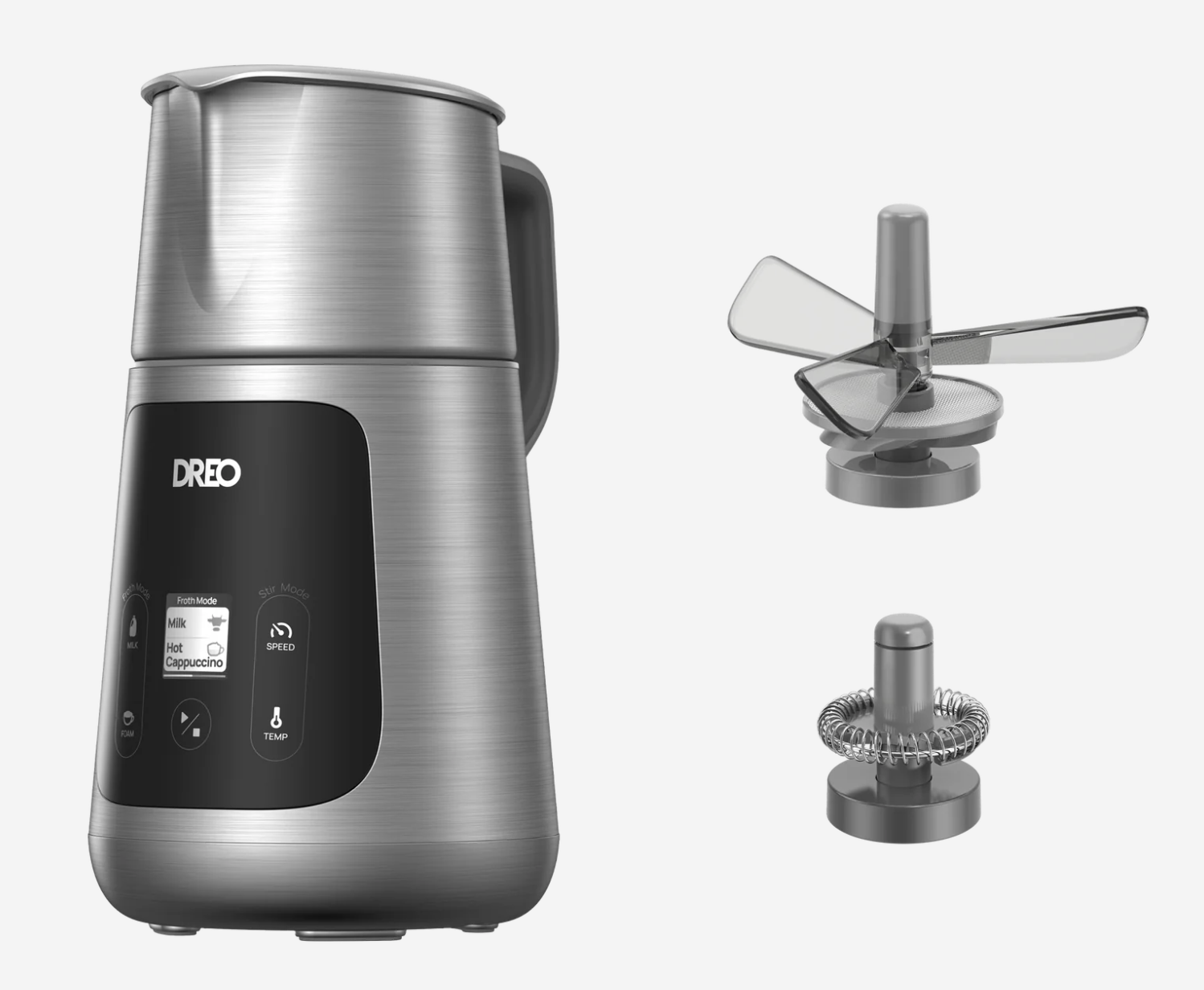 Dreo BaristaMaker Milk Frother All-in-1 800ml Hot/Cold