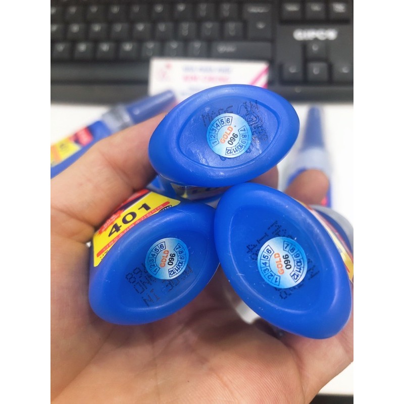 Keo 401 dán móng nail siêu chắc, gắn đá siêu bền (20g)