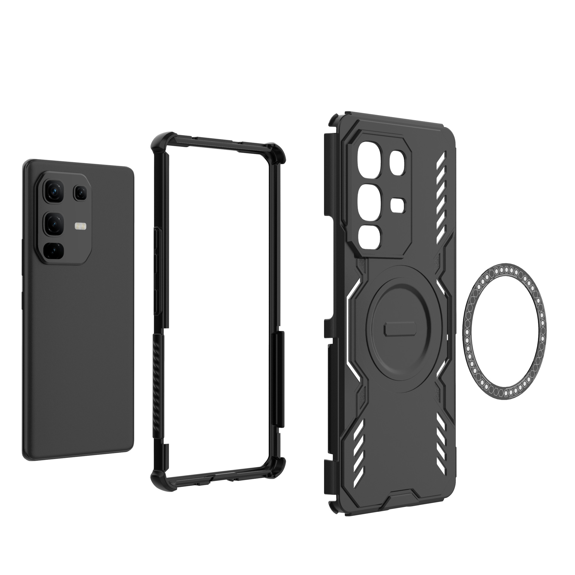Infinix Note 50S 5G MagSafe Case,Magnetic Drop-Proof Phone Case Cover for Infinix Note 50S 5G. 