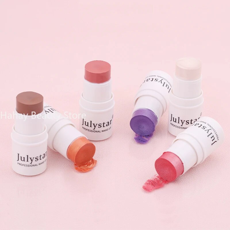 Blush Stick Highlighter Glitter Contouring Bronzer For Face Shimmer Powder Highlight Corrector Contour Illuminator Korean Makeup. 