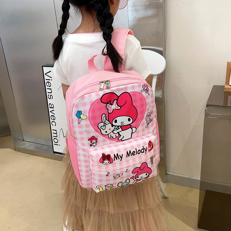 LS New cartoon kindergarten school bag for elementary school students backpack cute kids backpack