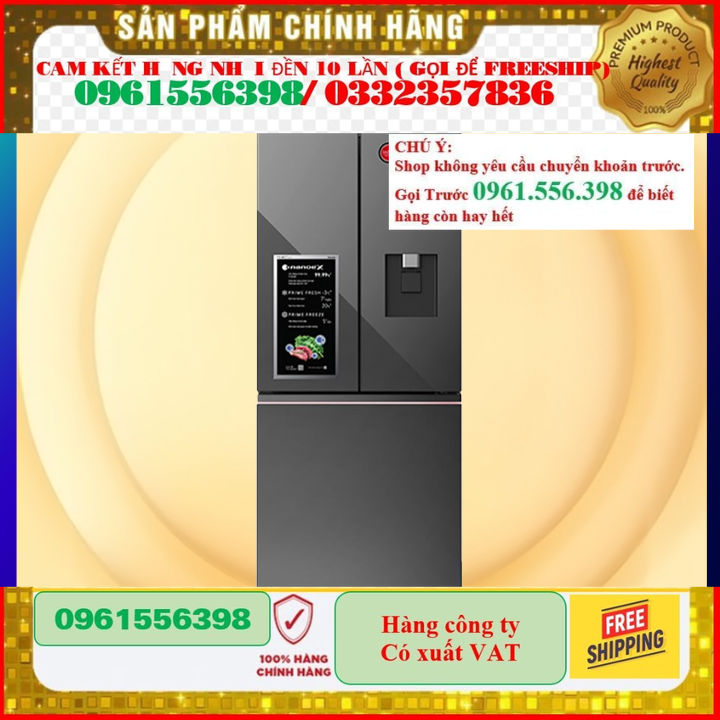 Tủ lạnh Panasonic Inverter 495 lít NR-CW530XMMV