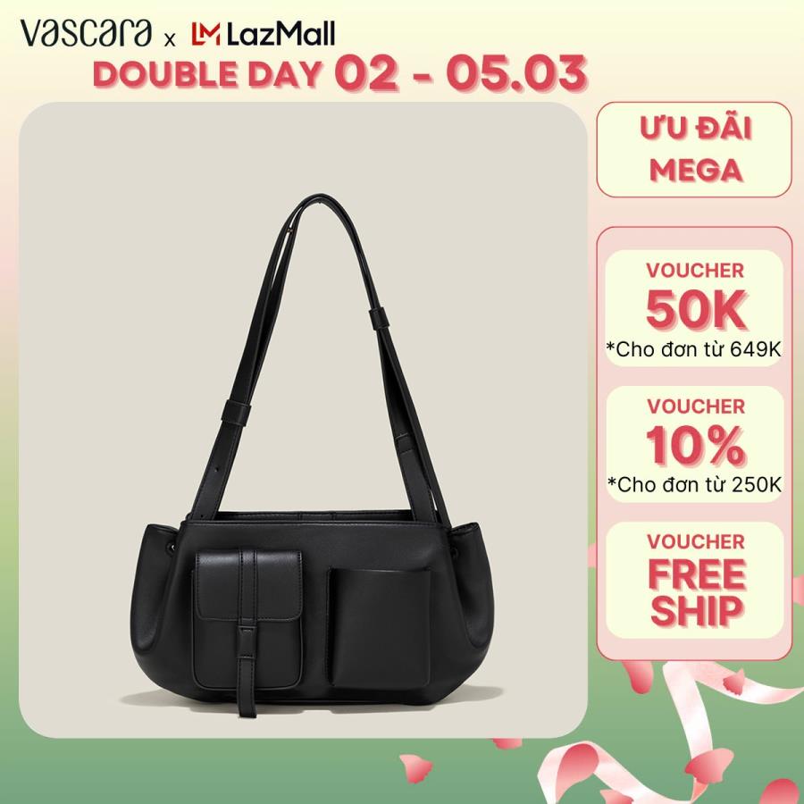 [Voucher 50K | 15.10 - 17.10] Vascara Pocket Tote Bag - TOT 0141