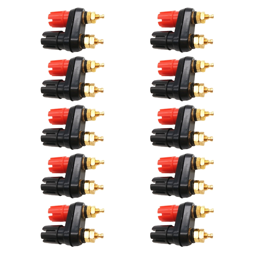 Audio Amplifier Jack Socket Binding Post Terminals Electrical Cable Connector
