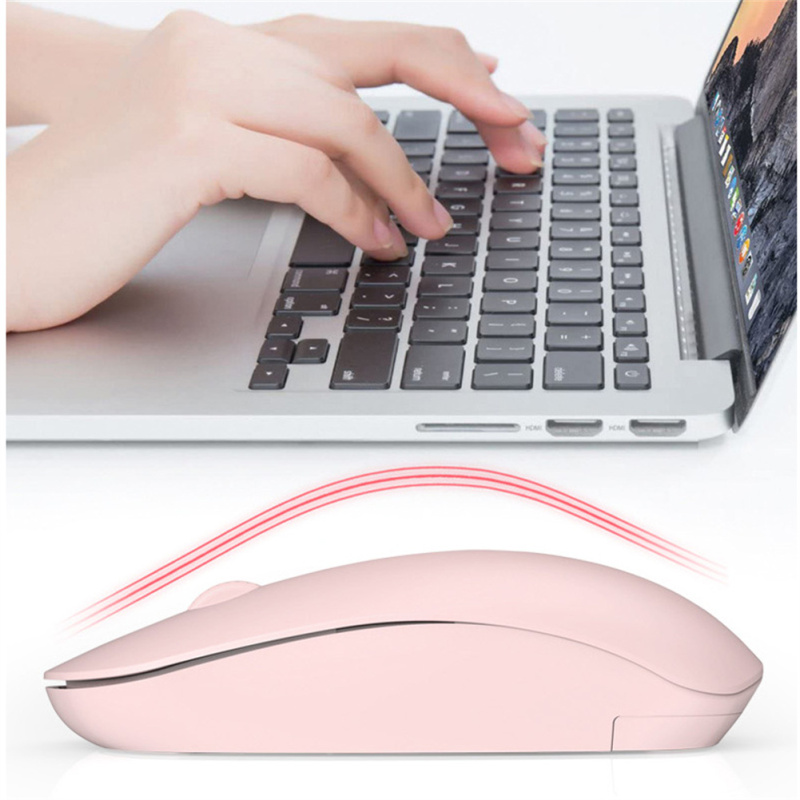 2.4g Wireless Gaming Mouse Ergonomic Office Business Mute Silent Mouse Controller For Laptop Computer