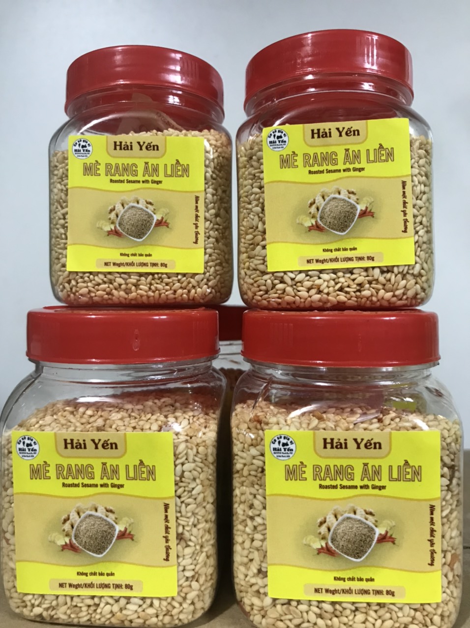 Mè Rang Chay Ăn Liền Hải Yến 80 g