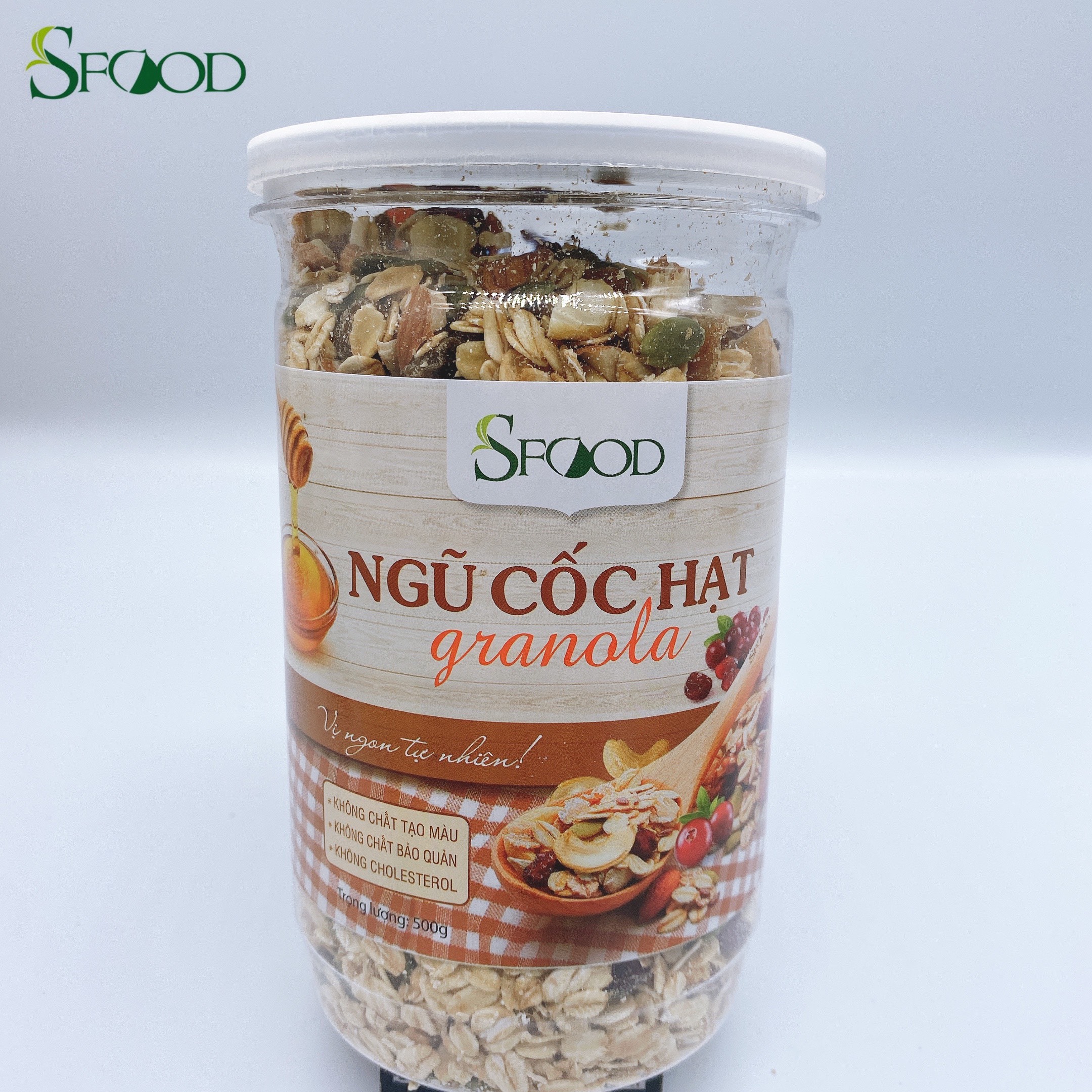 Granola siêu hạt Sfood, ngũ cốc granola