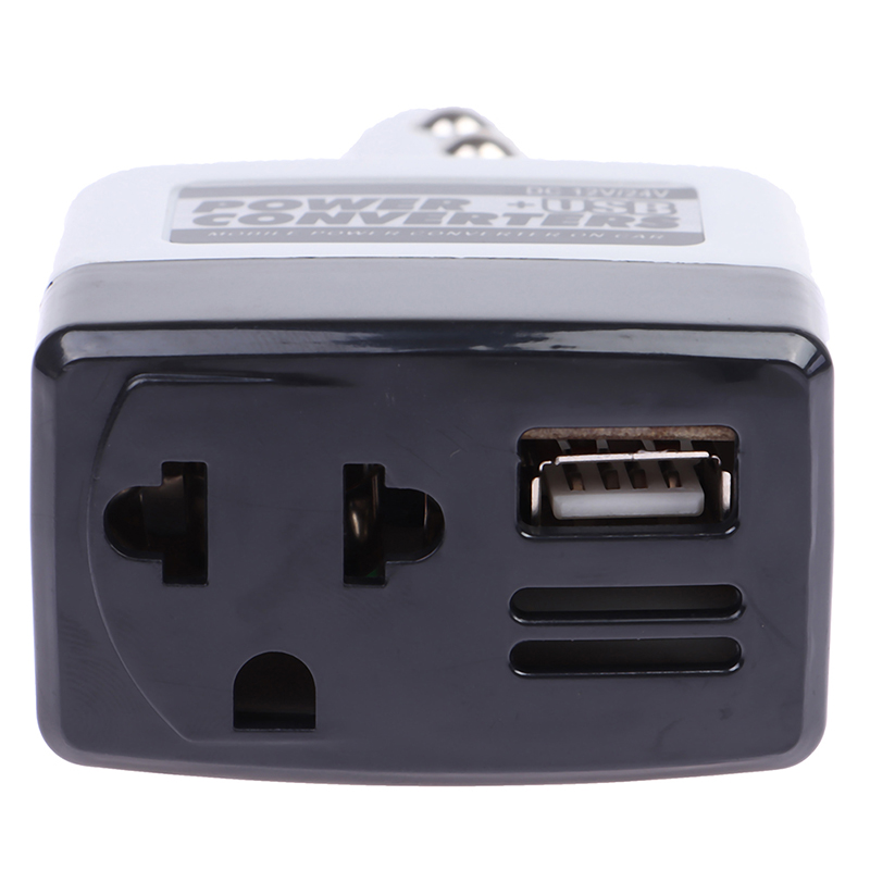 Transformar Mobile Phone USB Car Power Converter Dc 12/24V To Ac 220V Car Inverter For Phone ...